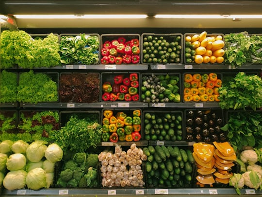 Fresh seasonal produce at an Australian market